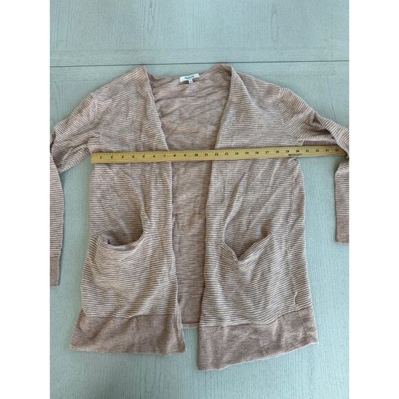 Madewell Camel Brown Cardigan Balletcore Boho Bohemian Indie L - Picture 3 of 6